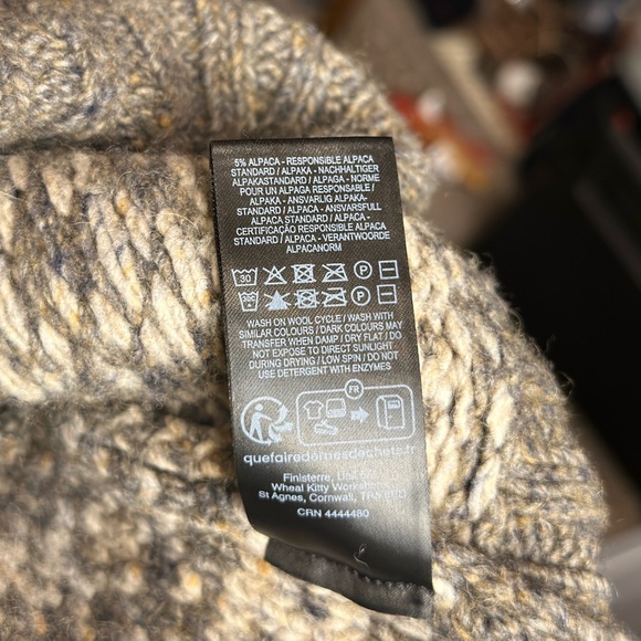 NWOT Finisterre Idless Broken Fair Isle Sweater Women’s US Size 8 (≈Medium) - Picture 11 of 16